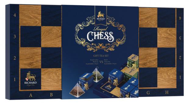 Чайное ассорти Richard Royal CHESS, 54,4 г