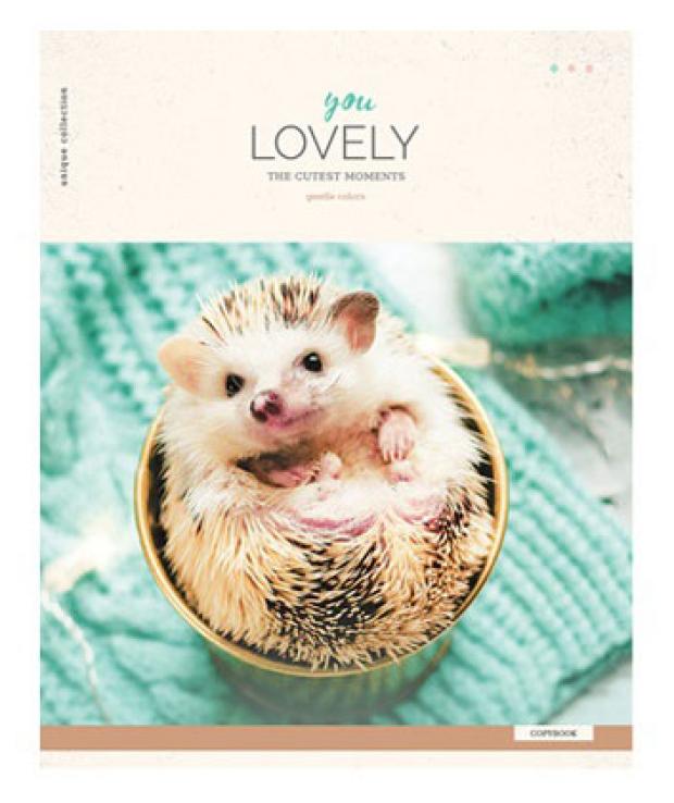 

Тетрадь ArtSpace Питомцы You lovely А5 в клетку, 96 л