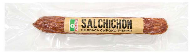 Колбаса сырокопченая ВЕЛКОМ Сальчичон нарезка, 110 г колбаса черкизово имперская