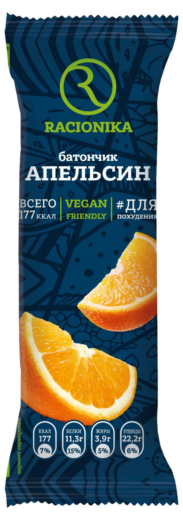 

Батончик постный Racionika Diet апельсин, 50 г