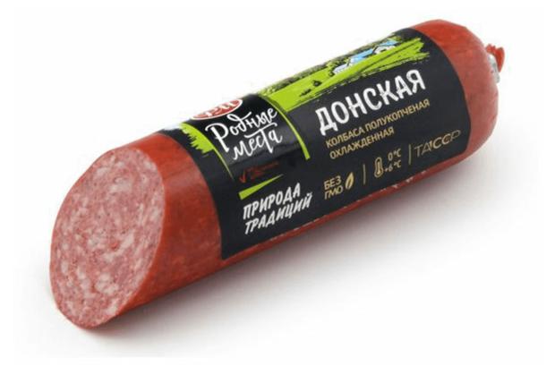 Колбаса полукопченая РМ Донская, 330 г