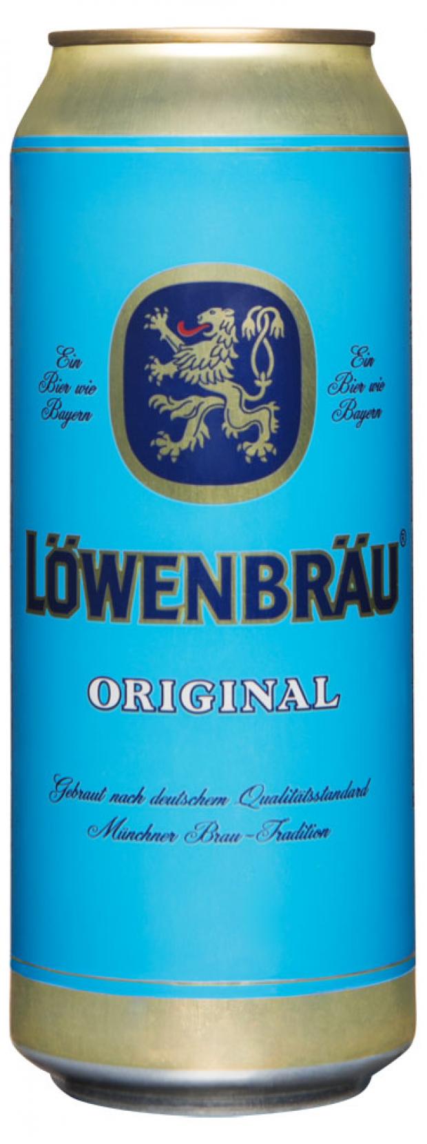 Пиво Lowenbrau Origina светлое фильтрованное 5,4%, 450 мл