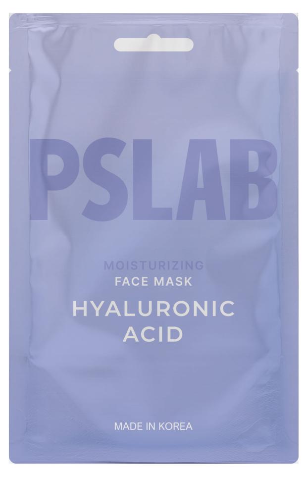 Маска тканевая PSLAB Увлажняющая для лица hyaluronic acid, 23 мл