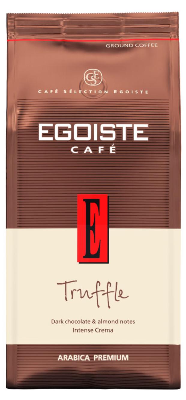 Кофе молотый Egoiste Truffle, 250 г кофе молотый egoiste velvet 200 г ground pack