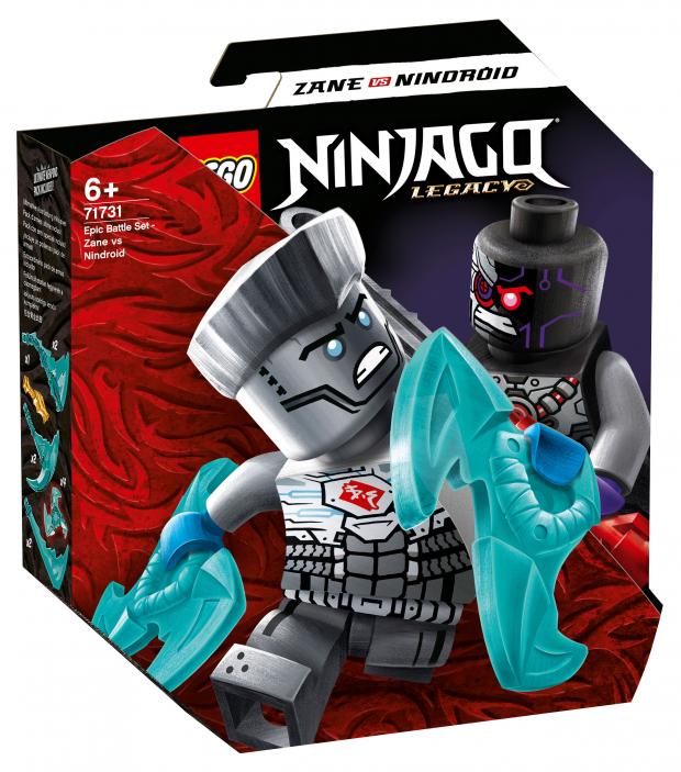 

Конструктор LEGO Ninjago 71731 Легендарные битвы: Зейн против Ниндроида