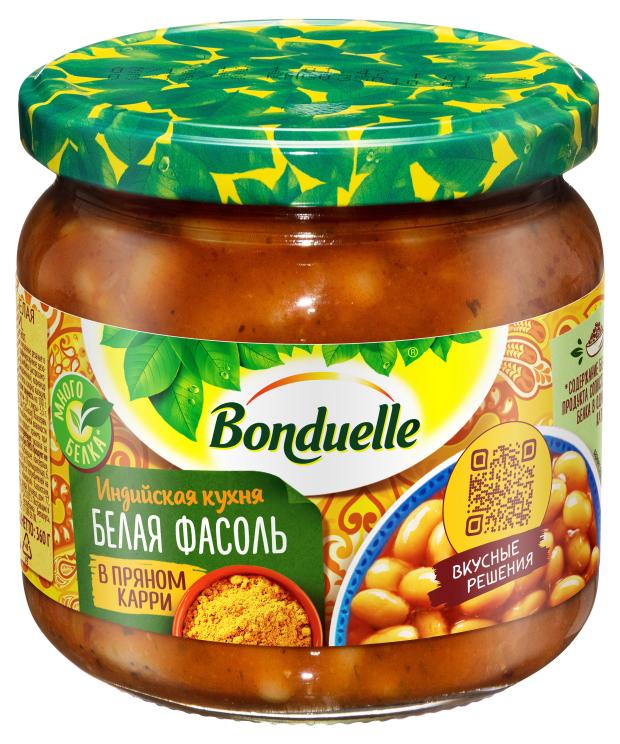 

Фасоль белая BONDUELLE в пряном карри, 350 мл