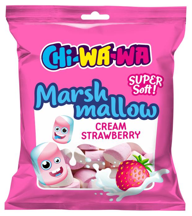 Маршмеллоу CHI-WA-WA бочонок клубника, 90 г