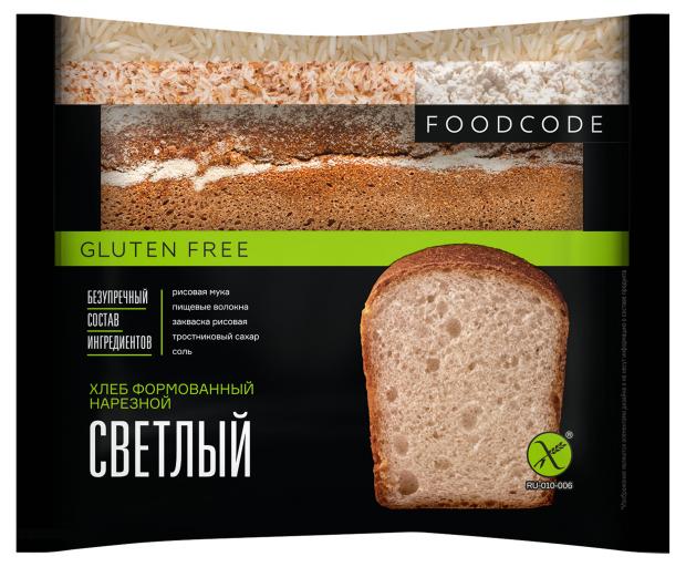 

Хлеб рисовый Foodcode формованный светлый нарезной без глютена, 250 г