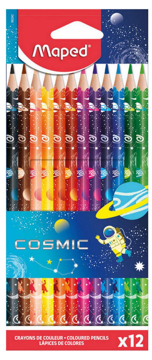 Карандаши цветные Maped Cosmic, 12 цветов