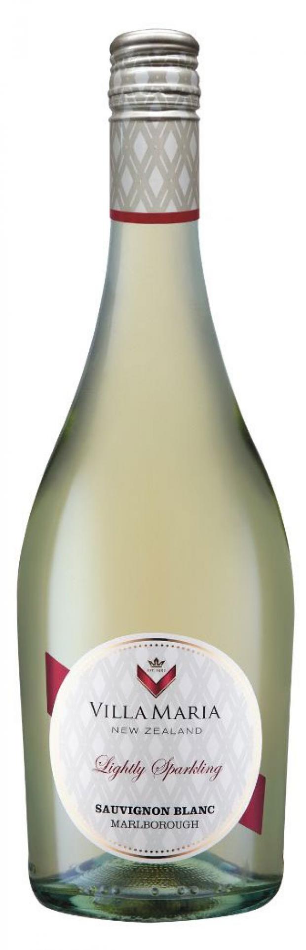 Игристое вино Villa Maria Lightly Sparkling Sauvignon Blanc белое брют Новая Зеландия, 0,75 л