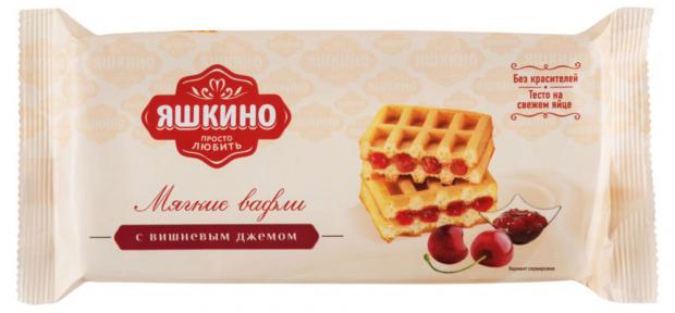 

Вафли мягкие «‎Яшкино» с вишневым джемом, 120 г
