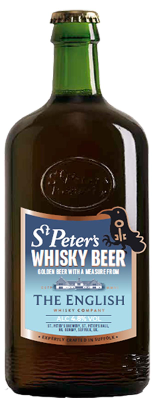 

Пиво St. Peter's Whisky Beer светлое 4,8% Великобритания, 0,5 л