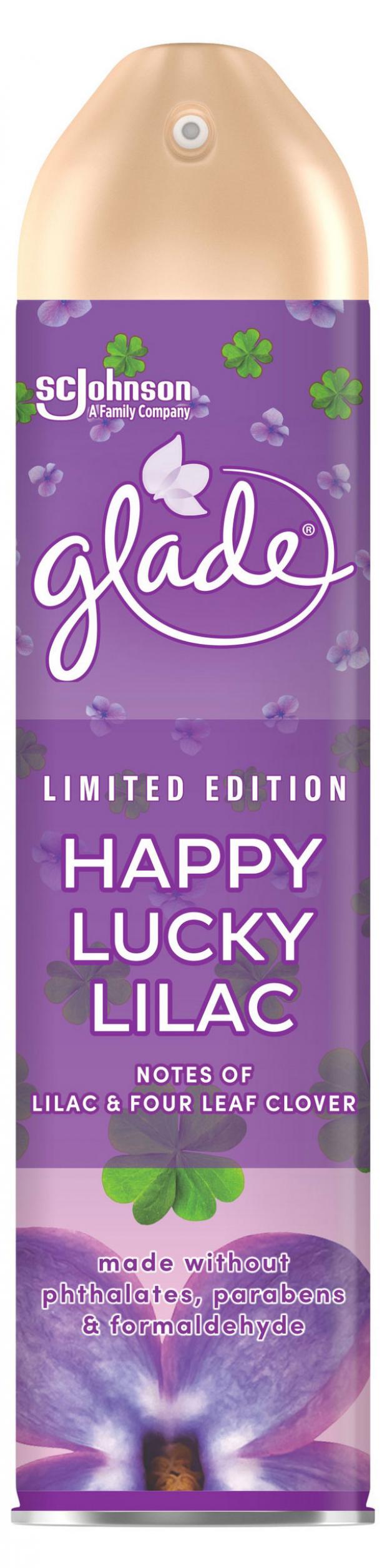 

Аэрозоль Glade Happy Lucky Lilac, 300 мл