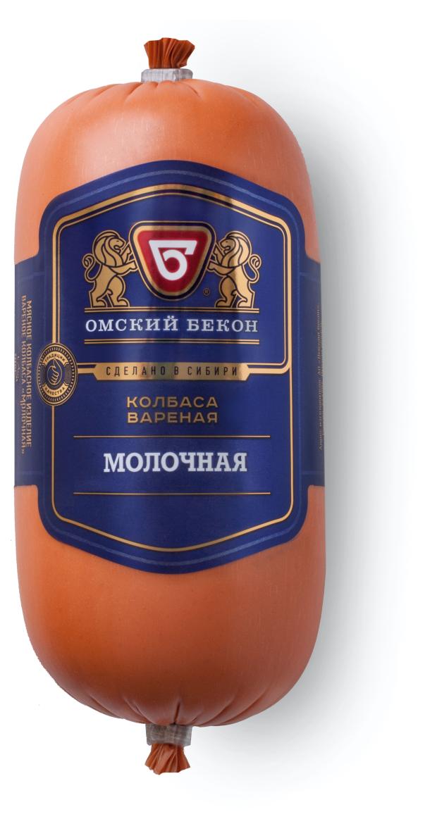 Колбаса Омский Бекон Молочная вареная, 450 г