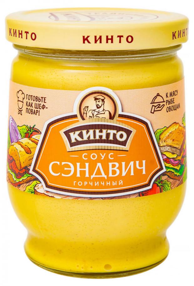 

Соус майонезный «Кинто» Сэндвич Горчичный, 240 мл