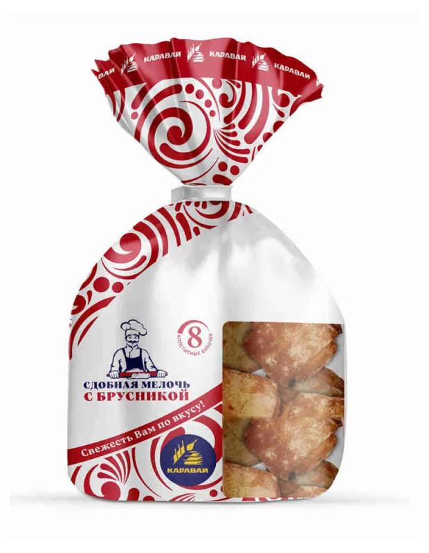 

Сдобная мелочь «Каравай» с брусникой, 128 г