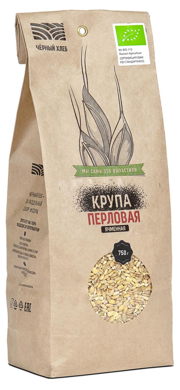 

Крупа перловая Чёрный хлеб органическая, 500 г