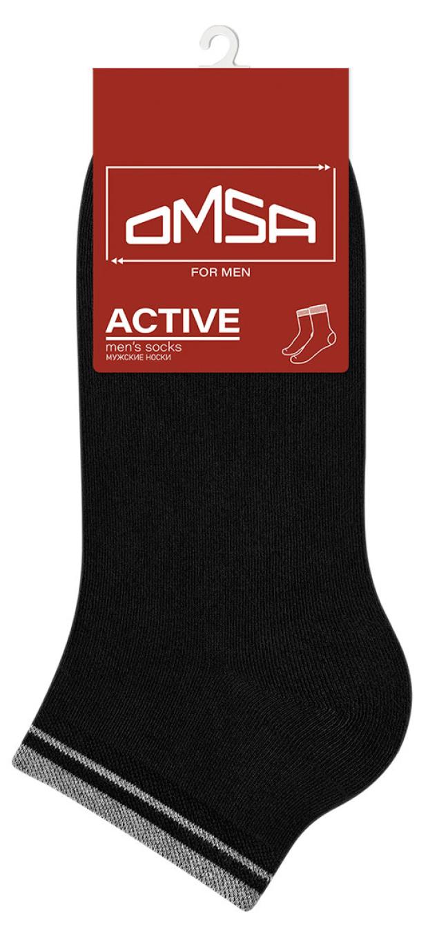 

Носки мужские OMSA for MEN Active укороченные Nero, р 36-38