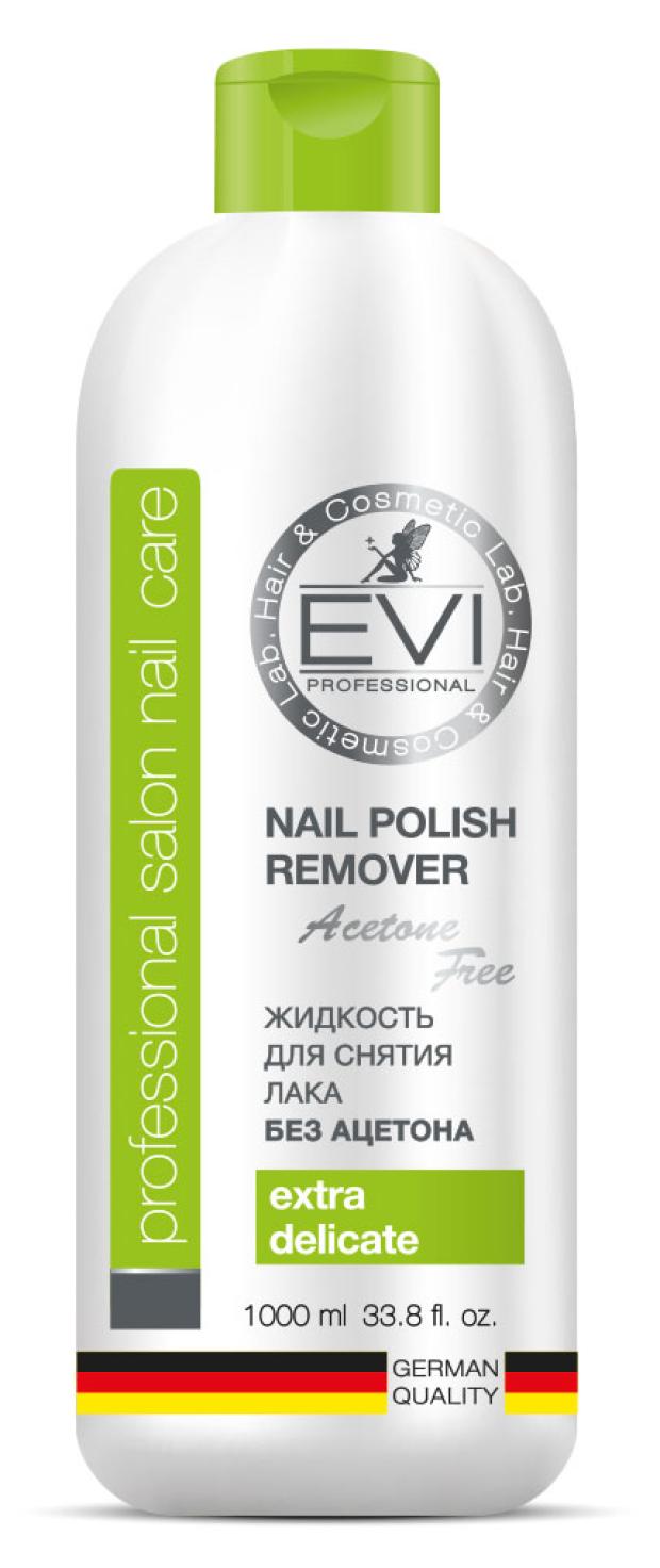 

Жидкость для снятия лака EVI professional без ацетона, 1 л