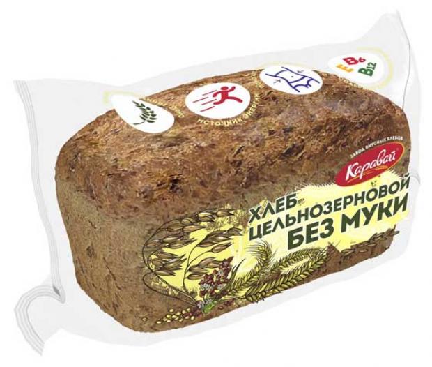 Хлеб ржаной Каравай Цельнозерновой без муки, 220 г
