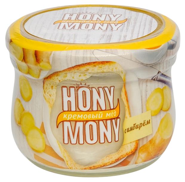 

Мед Hony Mony кремовый с имбирем, 220 г
