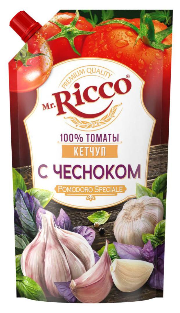 Кетчуп Mr. Ricco Pomodoro Speciale с чесноком, 350 г цена и фото