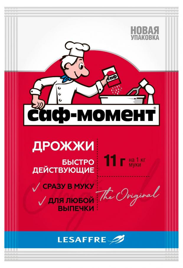 Дрожжи сухие Саф-Момент, 11 г