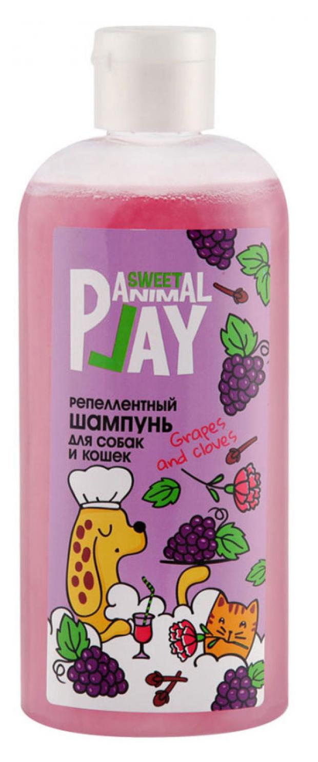 Шампунь Animal play Sweet Антипаразитарный виноград и гвоздика для собак и кошек 300 мл