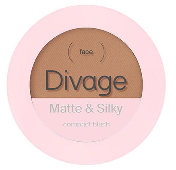 

Румяна Divage Matte & Silky compact blush тон 2