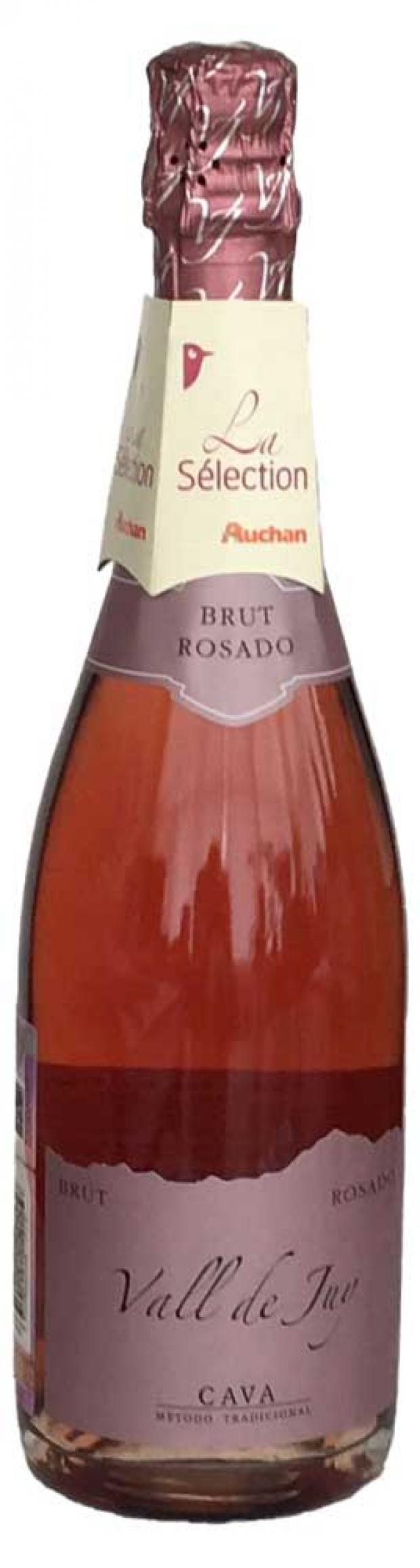 Игристое вино Vall de Juy Cava розовое брют Испания, 0,75 л игристое вино nuviana brut cava do белое брют испания 0 75 л