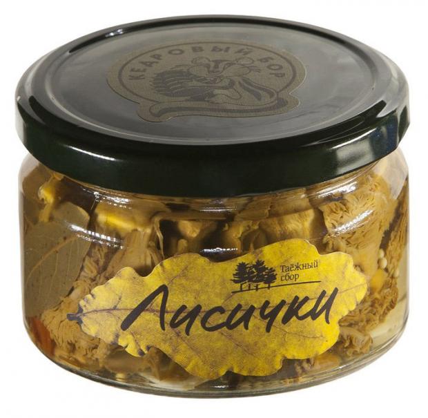 

Лисички Таежный сбор маринованные, 250 г