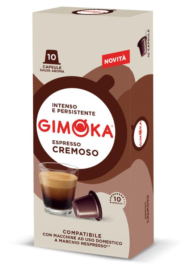 Кофе в капсулах Gimoka Nespresso Cremoso, 10 капсул