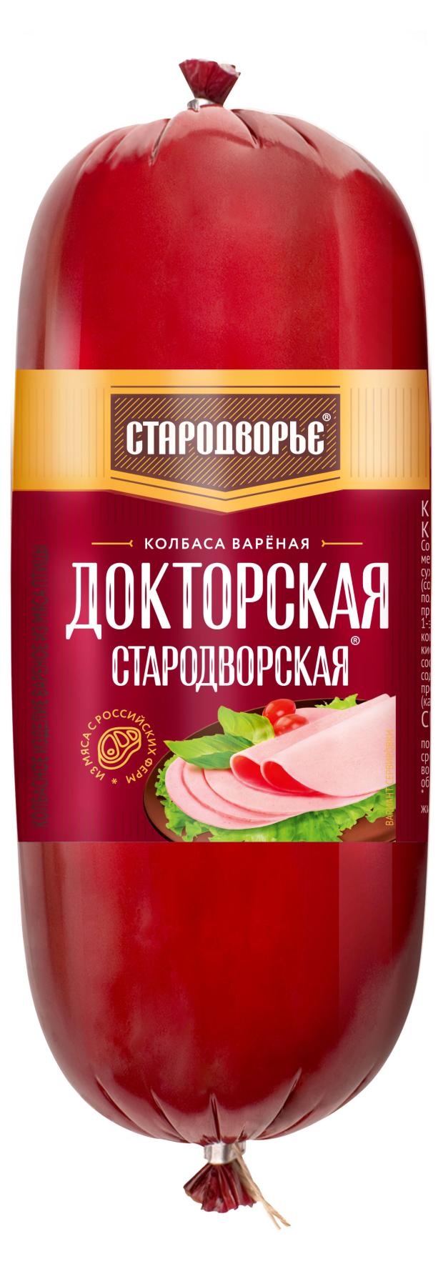 

Колбаса вареная Стародворье Докторская традиционная, 500 г