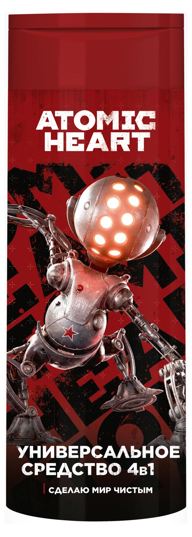 

Шампунь-гель-пена мужской Atomic Heart 4в1, 400 мл