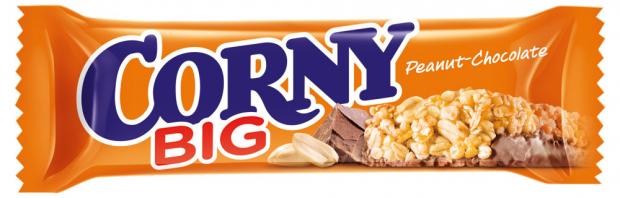 

Батончик злаковый CORNY Big арахис и шоколад, 50 г
