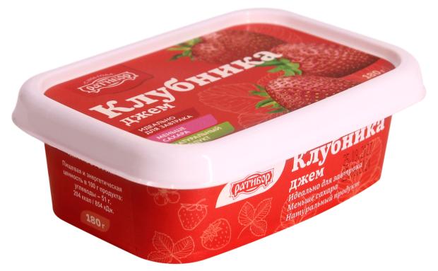 

Джем Ратибор Клубника, 180 г