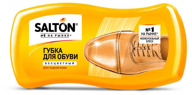 

Губка для обуви Salton Standart для гладкой кожи черная