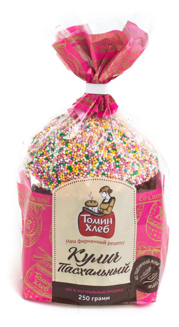 

Кулич пасхальный Томин Хлеб, 250 г