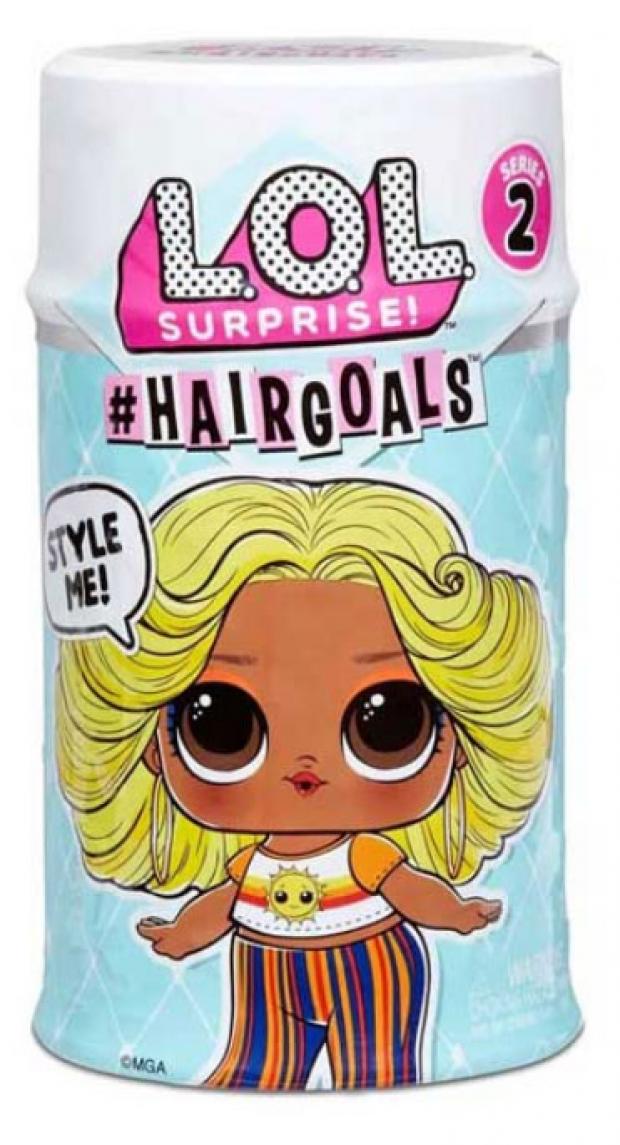 Куколка L.O.L Surprise Hairgoals Surpise Series 2, 15 сюрпризов