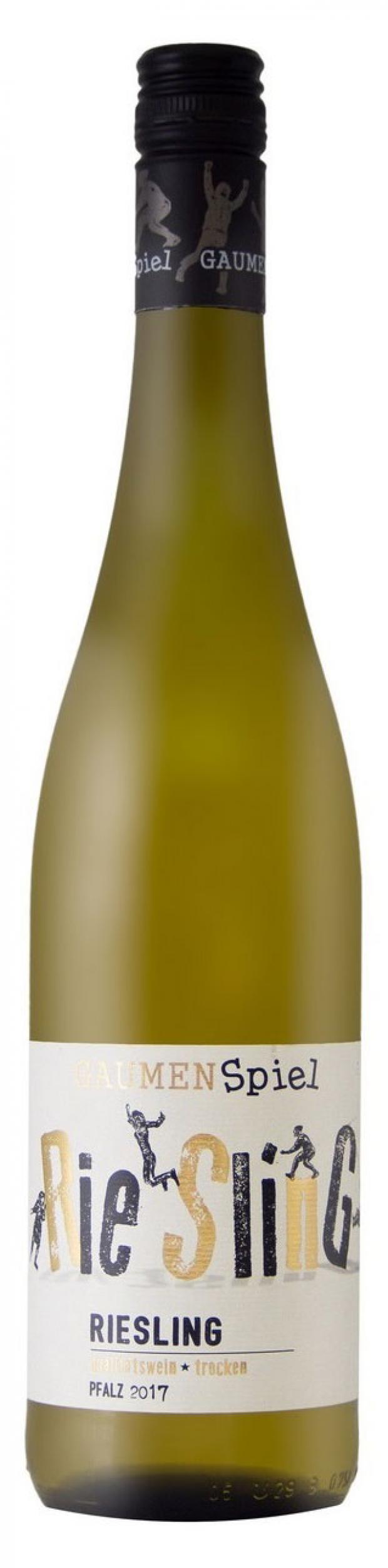 Вино Gaumen Spiel Riesling белое сухое Германия, 0,75 л