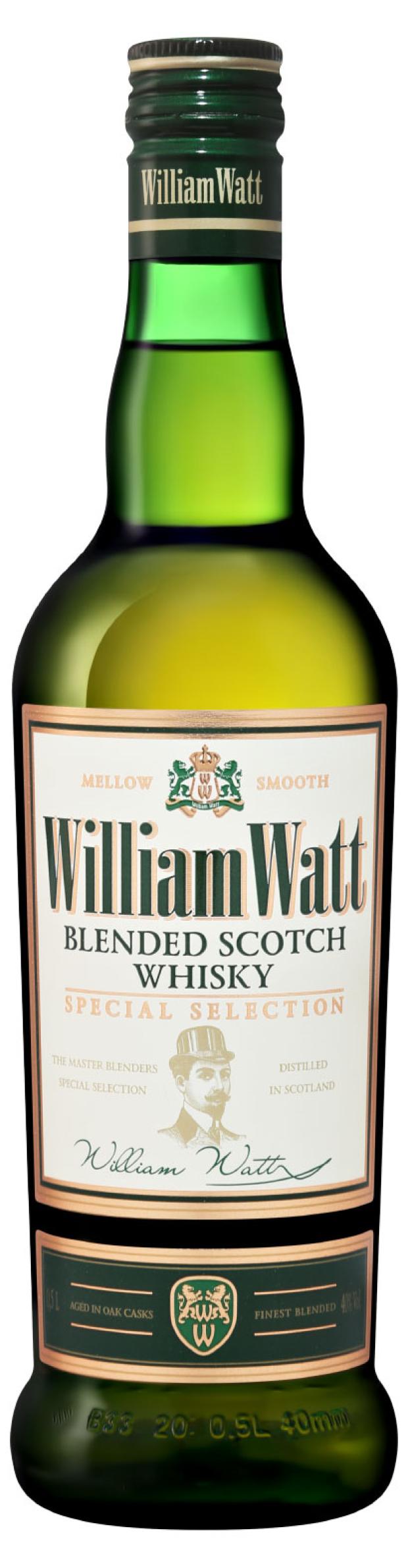 Виски William Watt купажированный Россия, 0,5 л