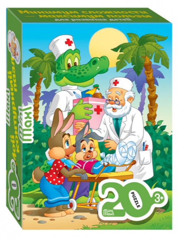 

Макси-пазл Step Puzzle Айболит, 20 деталей