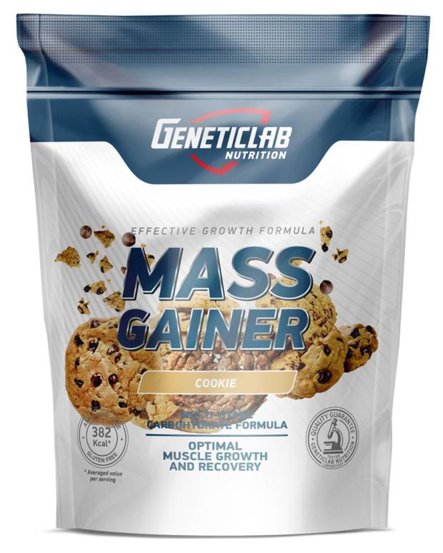 Гейнер Geneticlab Mass Gainer Печенье, 1 кг