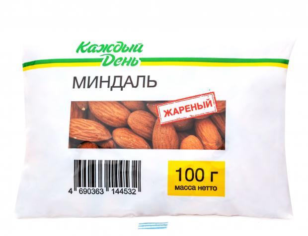 Миндаль Каждый День жареный, 100 г