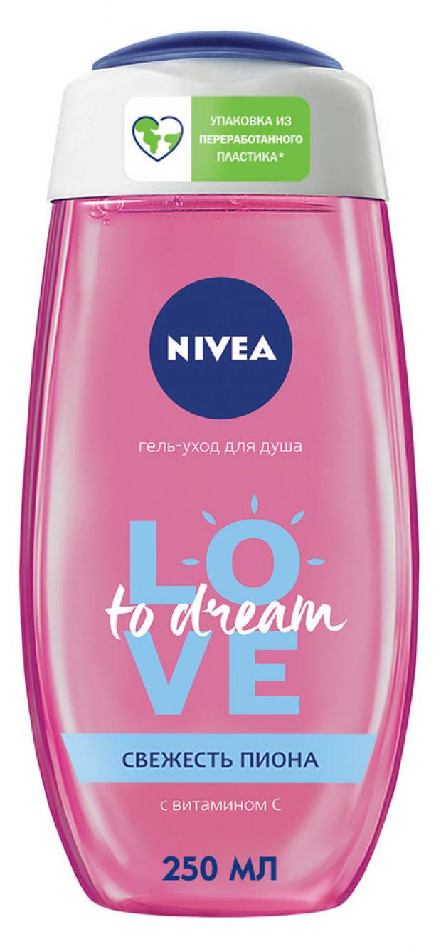 

Гель-уход для душа Nivea Свежесть пиона, 250 мл