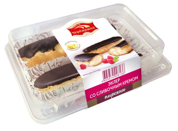 

Эклеры Черёмушки Со сливочным кремом, 80 г