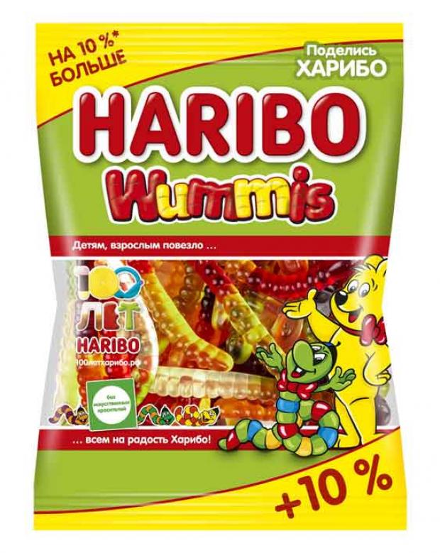 

Жевательный мармелад HARIBO Червячки Wummis, 155 г
