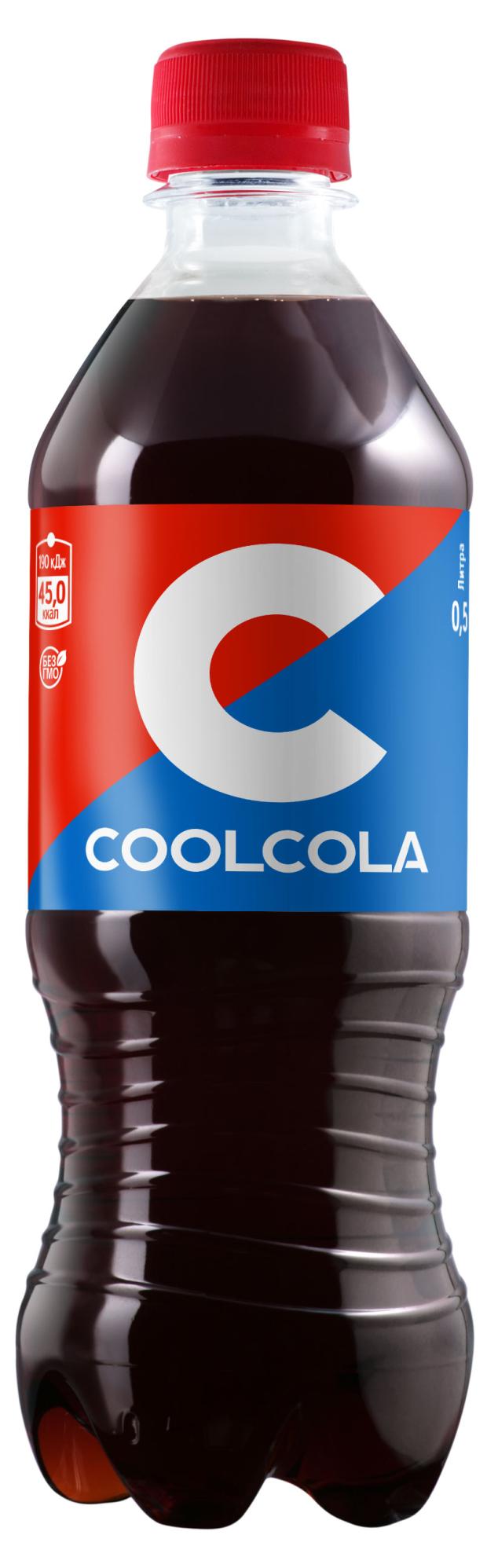 Напиток газированный Cool Cola, 500 мл напиток газированный добрый cola 500 мл