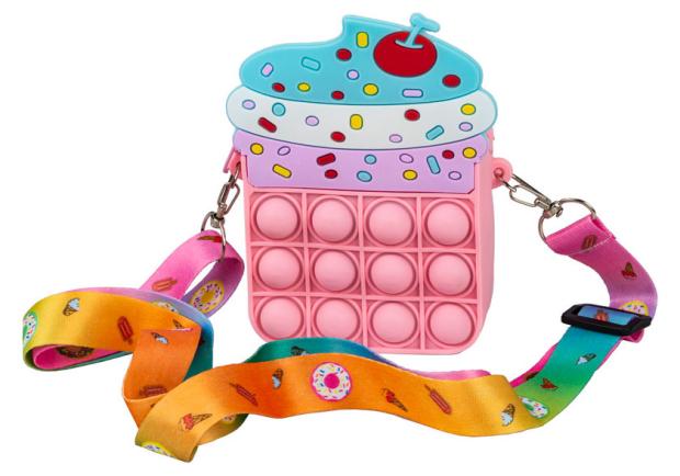 Кошелек детский Centrum POP IT силиконовый, 8,5х12х3,5 см