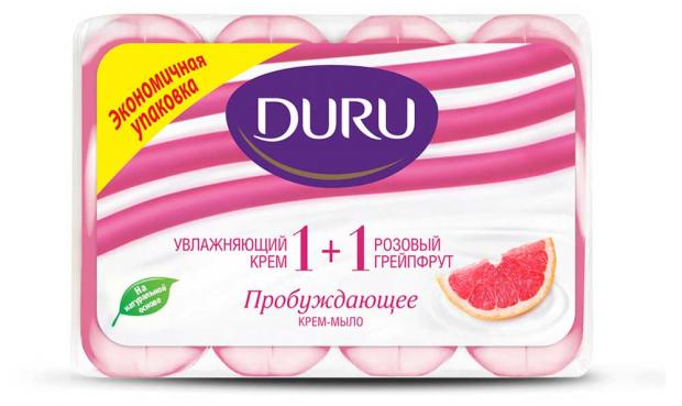 Мыло туалетное Duru Грейпфрут, 4 x 90 г мыло туалетное duru календула 4 x 90 г